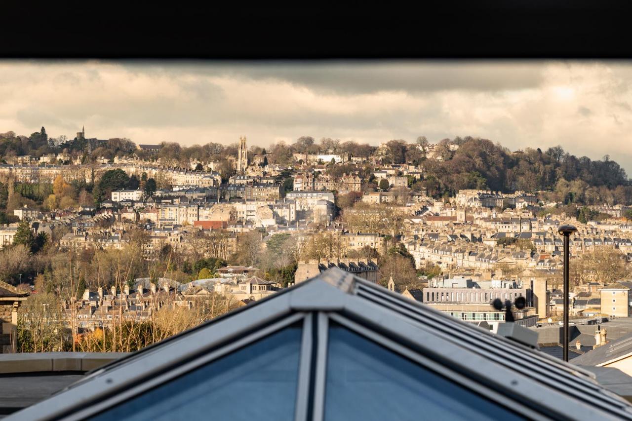 Leighton House - Boutique Guesthouse Бат Екстериор снимка View of Bath from the Bath and Wells Cathedral